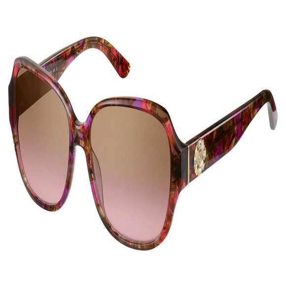 Juicy Couture Square Women Pink Acetate Frame